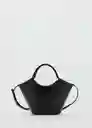 Bolso P Emilia Negro Talla 99 Mujer Mango