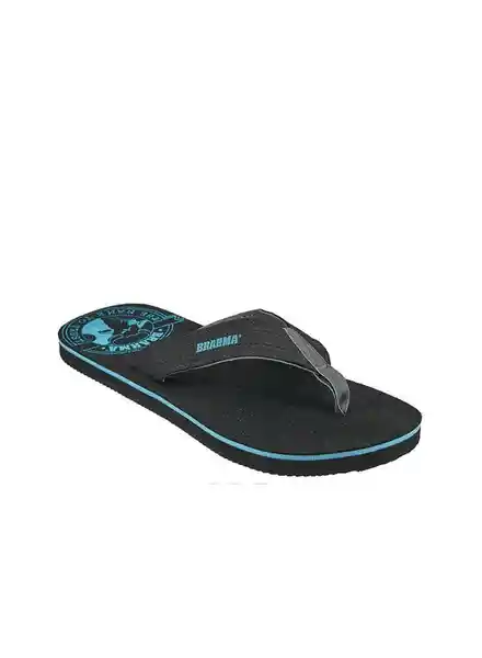 Brahma Sandalias Hombre Negro/Azul Talla S