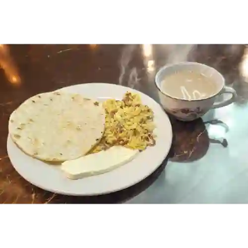 Arepa con Pollo
