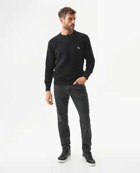 Pantalón Five Pocket Gris Asfalto Oscuro T 30 Chevignon