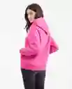 Buzo Hoodie Studs Rosado Talla M Chevignon
