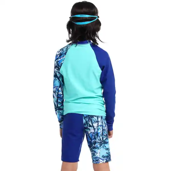 Camiseta Manga Larga Sunshine Breezy Palm Junior T. 8 Speedo