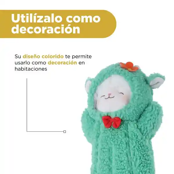 Peluche Cactus Lamb Baa 14In Mini Family Miniso