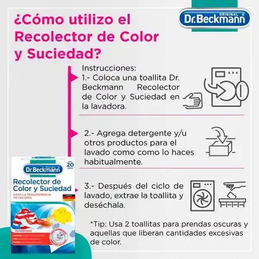 Dr Beckmann . Corrector De Color Y Suciedad