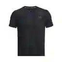 Under Armour Camiseta Seamless Hombre Negro T LG 1375692-001