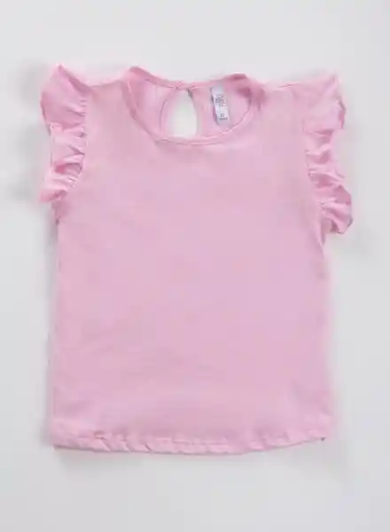 Blusa Manga Corta 18/24 Meses Rosado Ref: 69008 People