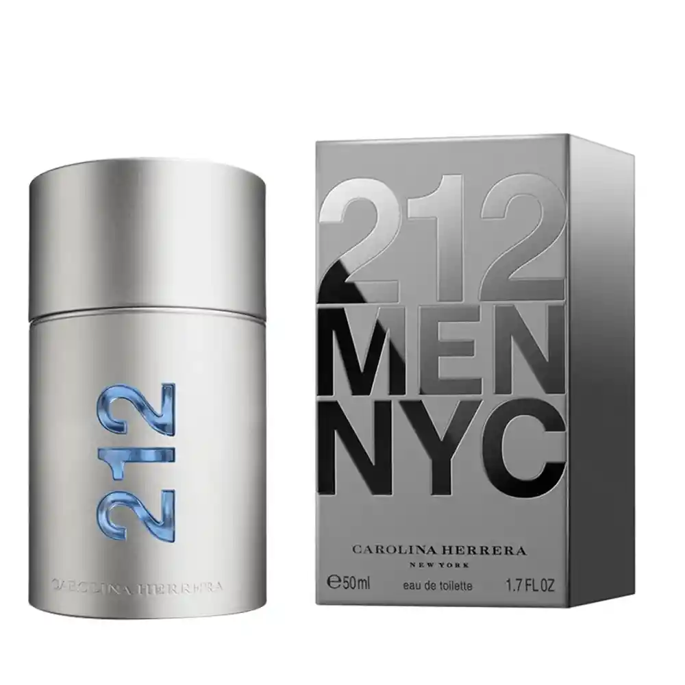 Carolina Herrera Locion212 Men Nyc Hombre 50 Ml