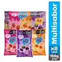 Yogo Yogo Multisabor Bolsa 150 g x 8 Und
