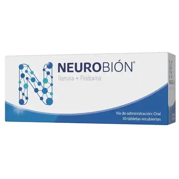 Neurobión Vitaminas Del Complejo B Tabletas 30 Unidades