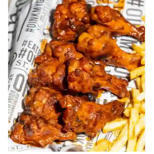 Alitas BBQ Picantes X10