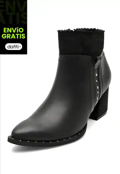 Botines Mujer Negro Talla 36 220 Tellenzi