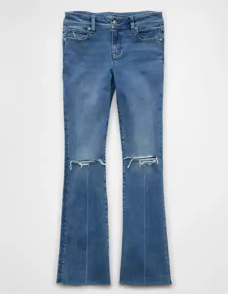 Jean Mujer Azul Talla 2 REGULAR 5538826 American Eagle