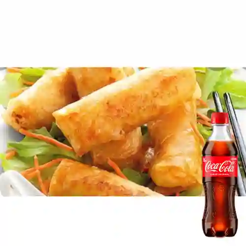 Combo 3 Lumpias + Coca Cola Original 400ML