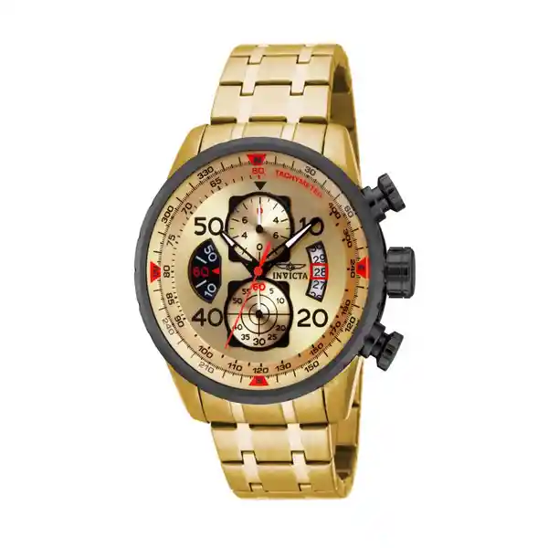 Invicta Reloj Hombre Dorado 17205J