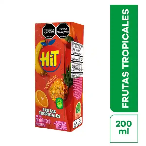 Jugo Hit Frutas Tropicales 200 mL