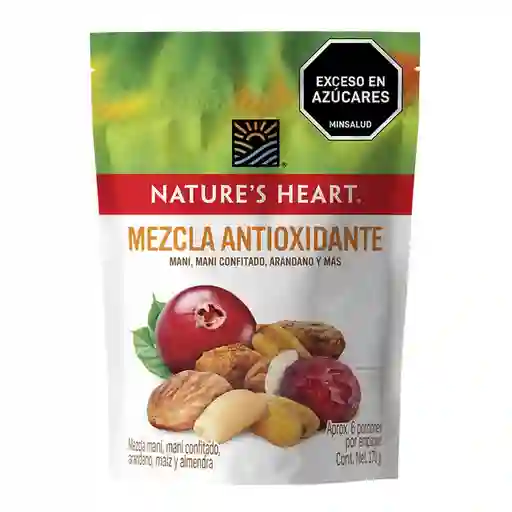 Natures Heart Mezcla Antioxidante Maní Arándano