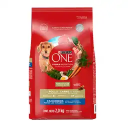 One Alimento para Perros Cachorros Sabor Pollo y Carne