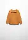 Buzo Sudadera Olivia Ocre Talla 69 Niña Mango