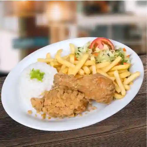 Bandeja con Pollo