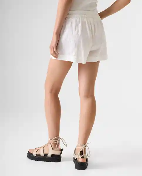 Short Mujer Crudo Talla 10 652G003_CRU110606 Americanino