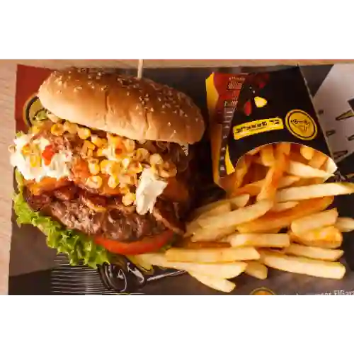 Criolla rock burger