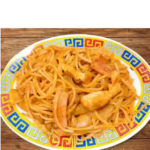 Espaguetti con Pollo Grande