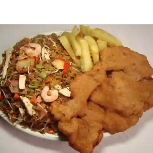 Chow Fan Chuleta Medio