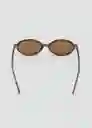 Gafas de Sol Fita Chocolate Talla 99 Mujer Mango