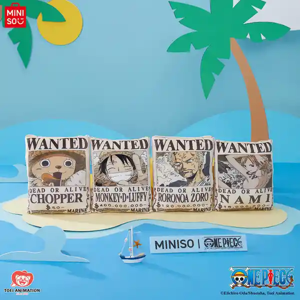 Almohada Cojín Luffy Serie One Piece Variado 16 in Miniso
