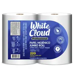 White Cloud Papel Higiénico Doble Hoja