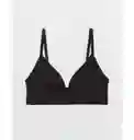 Bralette Negro Talla Small Aerie American Eagle