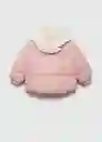 Abrigo Anorak Joyce Rosa Pastel Talla 67 Niñas Mango