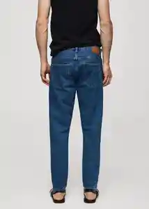 Jean Ben Tejano Oscuro Talla 44 Hombre Mango