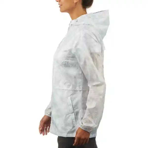 Quechua Chaqueta Impermeable de Senderismo Para Mujer Talla XL