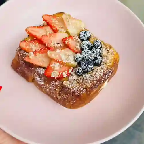 Tostada Francesa Rellena de Cheesecake