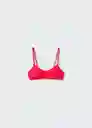 Top Bikini Nati Rojo Talla XS Mujer Mango