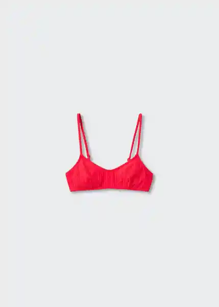 Top Bikini Nati Rojo Talla XS Mujer Mango