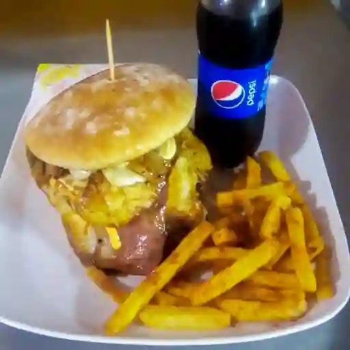 Combo Hamburguesa Triple