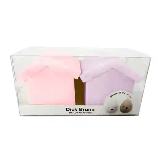 Organizador Plástico Para Esponjas de Maquillaje 2 Piezas Miniso