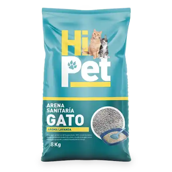 Hi Pet Arena Gatos Aroma Lavanda