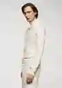 Buzo Jersey Marías Off White Talla L Hombre Mango