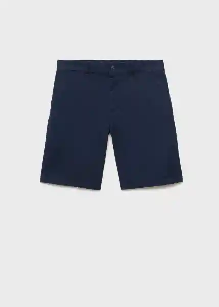 Bermuda Gracia Navy Talla 46 Hombre Mango