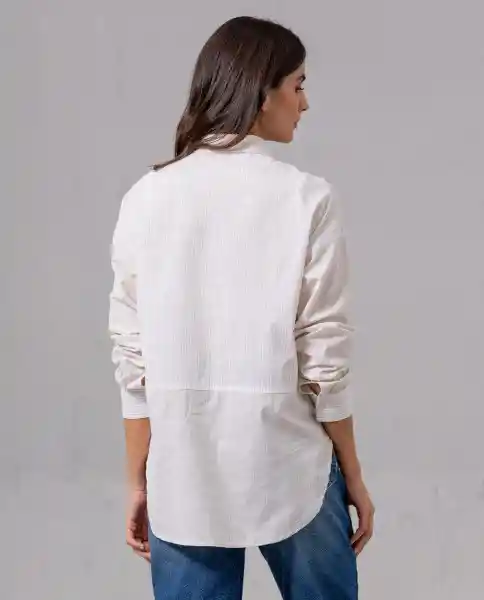 Camisa Mujer Beige Mani Claro Talla M 42341 Rifle