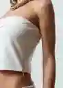 Camisa Mujer Crudo Abedul L 412G340 Naf Naf