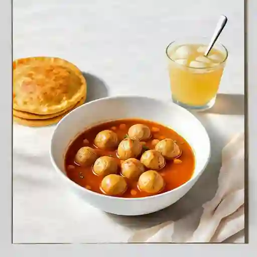 Caldo de albondiga