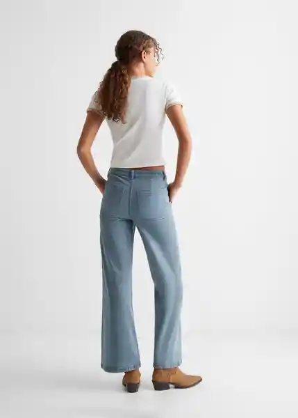 Jean Utility2 Azul Talla 22 Niñas Mango