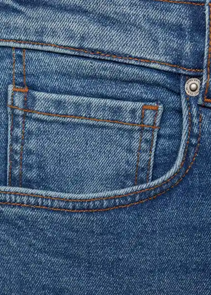 Bermuda Rock Tejano Oscuro Talla 48 Hombre Mango