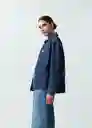 Chaqueta Suri Mujer Azul Indigo Medio Talla M 422G301 Naf Naf