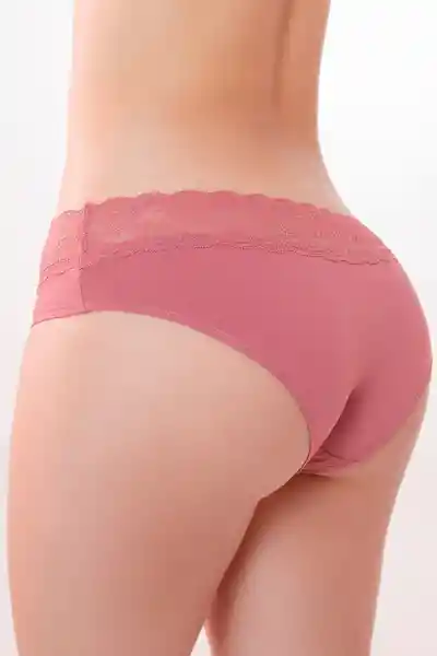Lili Pink Panty Hipster Negro Marfil Terracota T. S Ref.345