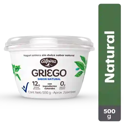 Alpina Yogurt Griego Sabor Natural